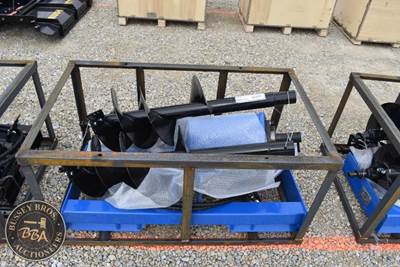 Mower King SKID STEER AUGER ATTACHMENT