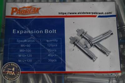 PABREAK EXPANSION BOLTS