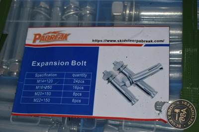 PABREAK EXPANSION BOLTS