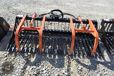 PABREAK ROCK AND BRUSH GRAPPLE BUCKET ATTACHMENT