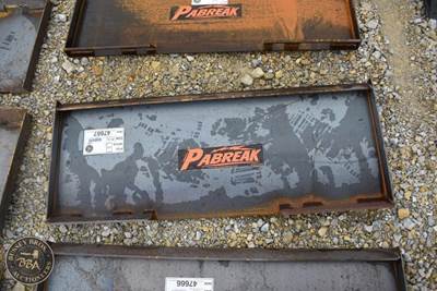 PABREAK SKID STEER WELD-ON ATTACHMENT PLATE