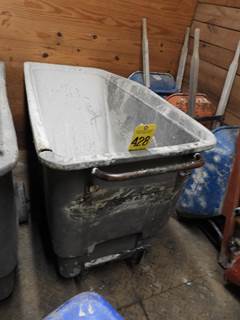 RUBBERMAID TRASH HOPPER