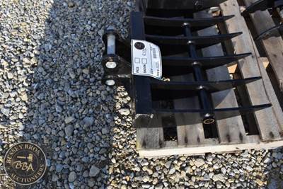 SDLANCH MINI EXCAVATOR ROOT RAKE ATTACHMENT