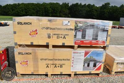 SDLANCH TRIPLE GARAGE SHED