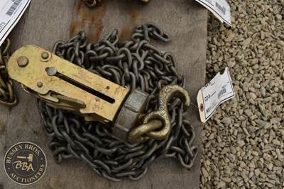 Us Military 3/16 Inch Rigging Chains, 6,000lb. Capacity With 2 Binders
