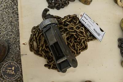 Us Military 3/16 Inch Rigging Chains, 6,000lb. Capacity With 2 Binders