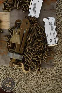 Us Military 3/16 Inch Rigging Chains, 6,000lb. Capacity With 2 Binders