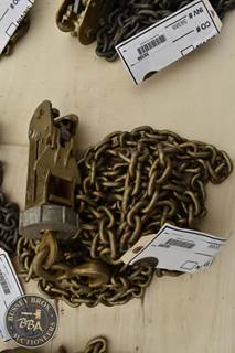 Us Military 3/16 Inch Rigging Chains, 6,000lb. Capacity With 2 Binders