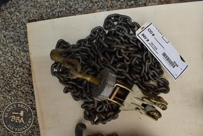 Us Military 3/16 Inch Rigging Chains, 6,000lb. Capacity With 2 Binders