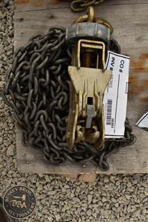 Us Military 3/16 Inch Rigging Chains, 6,000lb. Capacity With 2 Binders