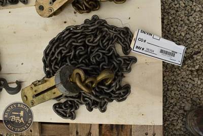 Us Military 3/16 Inch Rigging Chains, 6,000lb. Capacity With 2 Binders