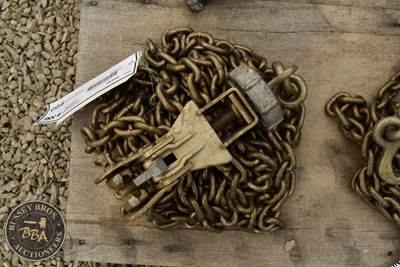 Us Military 3/16 Inch Rigging Chains, 6,000lb. Capacity With 2 Binders