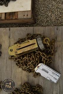Us Military 3/16 Inch Rigging Chains, 6,000lb. Capacity With 2 Binders