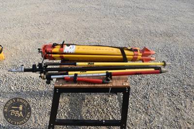 Surveying Equipment Tripod And Sticks