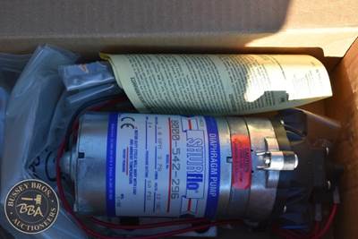 Shurflo Diaphragm Pump, 1.0 Gpm, 60 Psi, 12V DC