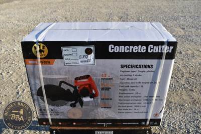 ATS-CC16 Concrete Cutter, Features Include Single Cylinder Air Cooling 2-stroke