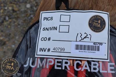 200 Amp Jumper Cables, 13 ft Length, Includes Storage Case