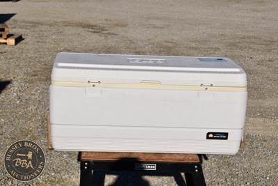 Igloo Marine Cooler, Featuring Dual Compartments, Drain Plug, Handles, Uv