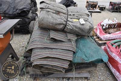 Load Tarps And Covers Lot Contains Multiple Tarps,