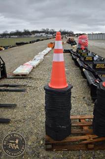 Traffic Safety Cones Lot Contains 25 New/Unused Cones