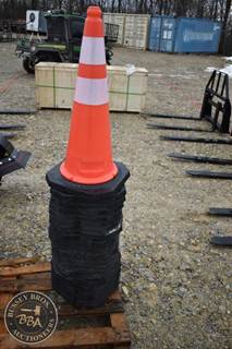 Traffic Safety Cones Lot Contains 25 New/Unused Cones