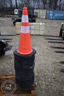 Traffic Safety Cones Lot Contains 25 New/Unused Cones