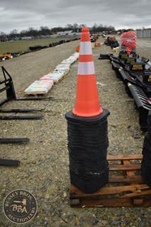 Traffic Safety Cones Lot Contains 25 New/Unused Cones