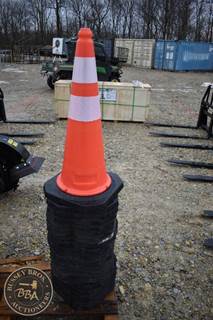 Traffic Safety Cones Lot Contains 25 New/Unused Cones