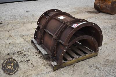 30InX48In Steel Pier Form Lot Contains Forms For 1 Pier.