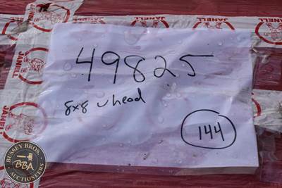 Skid Quantity Of 8X8 U Head Brackets