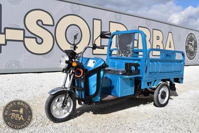 IRET13, Blue, Electric Power, Cargo Bed, Lights, Mirrors, Front Bench Seat,