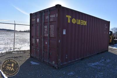 Touax 20 ft Shipping Container , Double  Doors, Wood Floor, Serial Number