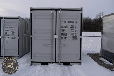 7ft Office Container Wood Floor, Side Entry Door, Window, Fork Pocketsdfcu 16778