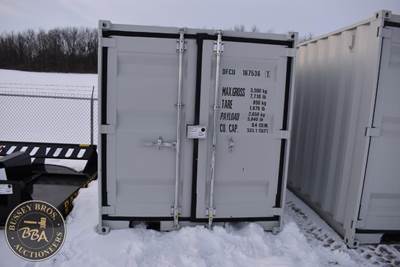 10ft Office Container Wood Floor, Side Entry Door, Window, Fork Pocketsdfcu