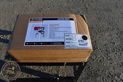 Ats Power Electric Hoist 440 Max Capacity,, New/Unused
