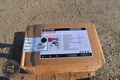 Ats Power Electric Hoist 441 Max Capacity,, New/Unused