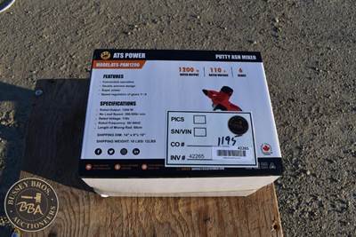 Ats Power Electric Morter Mixer , New/Unused