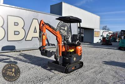 Ats Power ME18 Mini Excavator, Orops, Manual Thumb, Grading Blade, Rubber Tracks