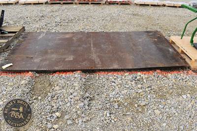 Diamond Plate Steel Plate Lot Contains 1 Plate Measures, 5ft x 10ft.,