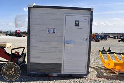 Raysky Mobile Toilet 110v, 60Hz, Shower, Toilet, Toilet Brush, Sink, Mirror,