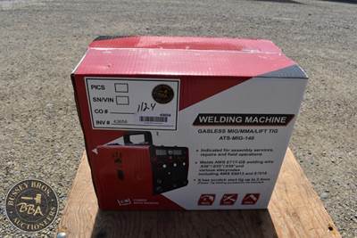Ats Welding Machine Portable, Gasless Mig/Mme/Lift Tig, Ats-MIG-140, New/Unused