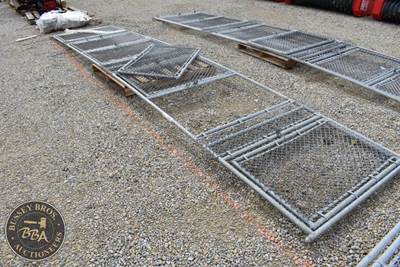 Dog Kennel Fence Single Six Gate Section 18ft 8in