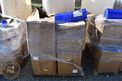 Grain Leg Buckets Lot Contains Approx 184 Buckets Assorted Sizes