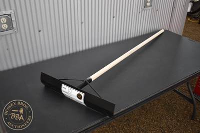 Kraft Wood Handled Concrete Rake 20inch Rake, New/Unused