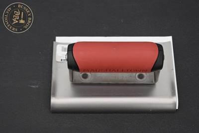 Marshalltown 6X4X1/2inch Concrete Edger Durasoft Handle, New/Unused