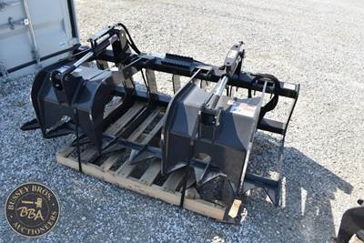 Stout Buckets Skid Steer Brush Grapple Attachment Heavy Duty, Skid Steer Mount,