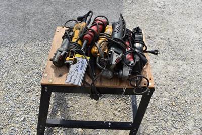 Lot Of Assorted 4.5 Inch Angle Grinders