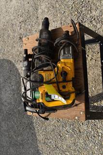 Lot Of 3 Rotary Hammer Drills