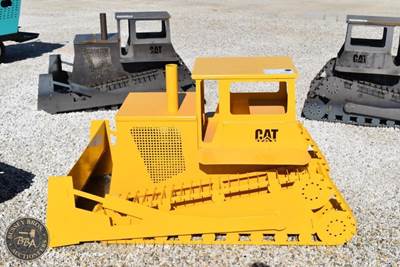 Caterpillar Dozer Lawn Ornament Yellow, Painted, New/Unused
