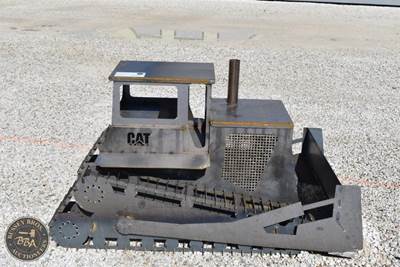 Caterpillar Dozer Lawn Ornament Unpainted, New/Unused